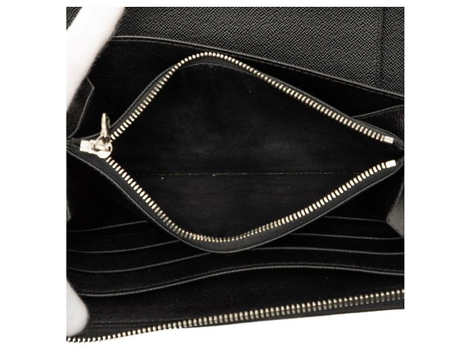 Portefeuille long Louis Vuitton Damier Graphite Noir Damier ebène - vue 6