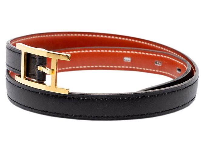 Hermès Hermes Api Wendelgürtel Schwarz - Ansicht 2