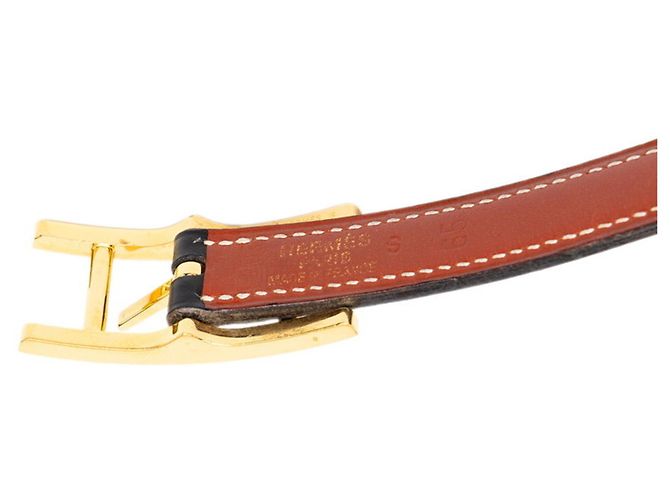 Hermès Hermes Api Wendelgürtel Schwarz - Ansicht 6