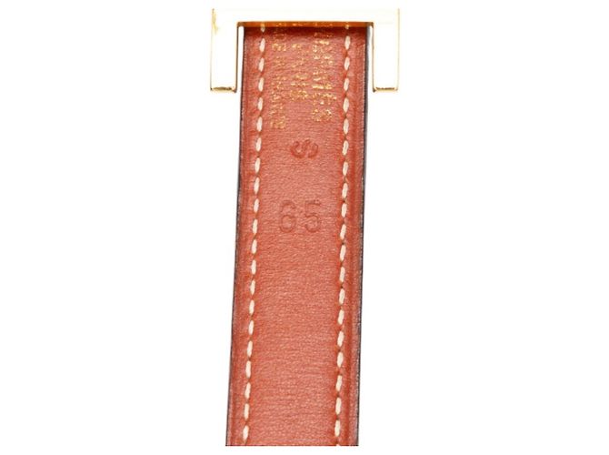 Hermès Hermes Api Wendelgürtel Schwarz - Ansicht 7