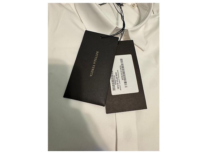 Bottega Veneta weißes Popeline-Hemd - Ansicht 2