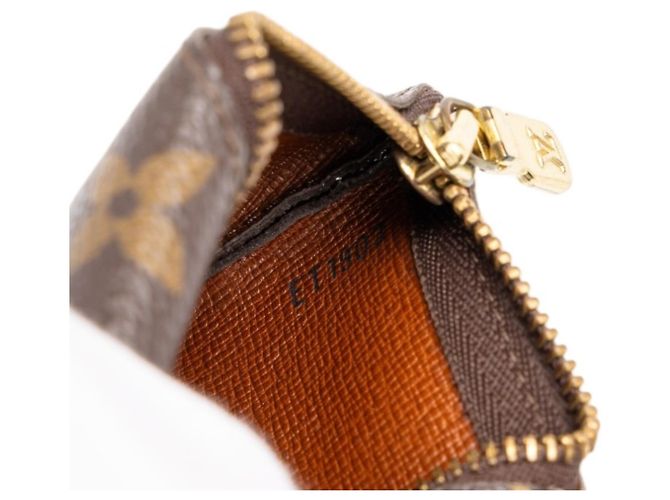 Portamonete Louis Vuitton Monogram Marrone Monogramma - vista 6