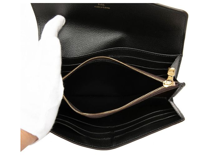 Louis Vuitton Monogram Reverse Lange Geldbörse Braun Monogramm - Ansicht 4