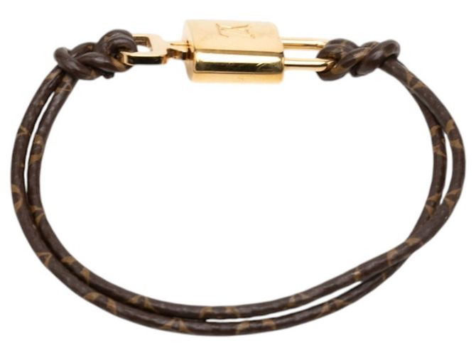 Lockit Louis Vuitton Monogram Charm-Armband Braun Monogramm - Ansicht 3