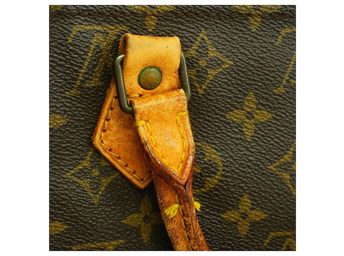 Bolso Louis Vuitton Monogram Speedy 40 Castaño - vista 8