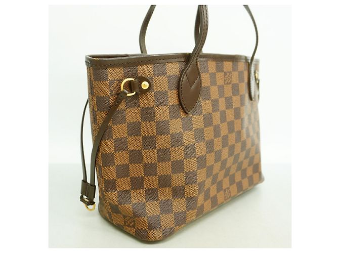 Borsa Tote Louis Vuitton Damier Neverfull PM N51109 Ebene Damier ebene - vista 2
