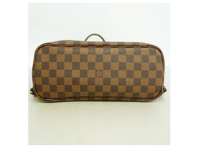 Borsa Tote Louis Vuitton Damier Neverfull PM N51109 Ebene Damier ebene - vista 3