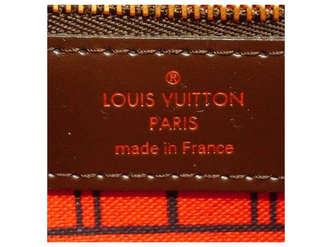 Borsa Tote Louis Vuitton Damier Neverfull PM N51109 Ebene Damier ebene - vista 5