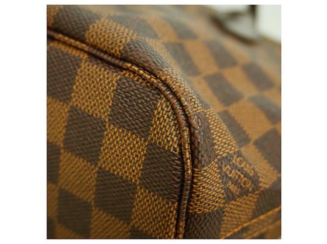 Borsa Tote Louis Vuitton Damier Neverfull PM N51109 Ebene Damier ebene - vista 7