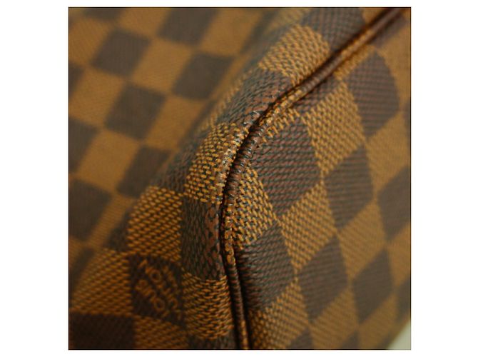 Borsa Tote Louis Vuitton Damier Neverfull PM N51109 Ebene Damier ebene - vista 9