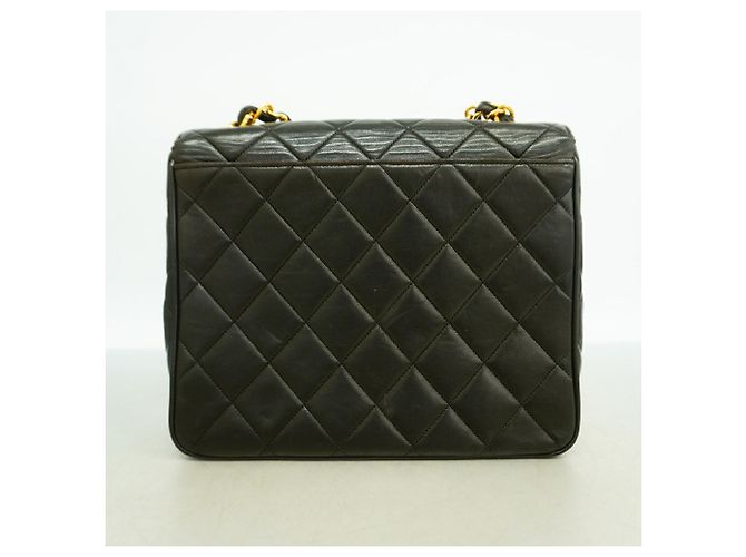 Borsa a tracolla con catena Chanel Matelassé Nero - vista 10