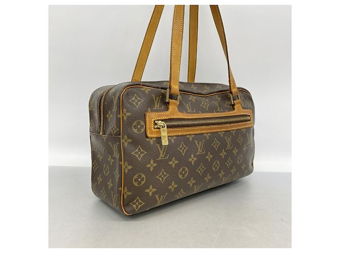 Bolsa de Ombro Louis Vuitton Monogram Cite GM Marrom - vista 2