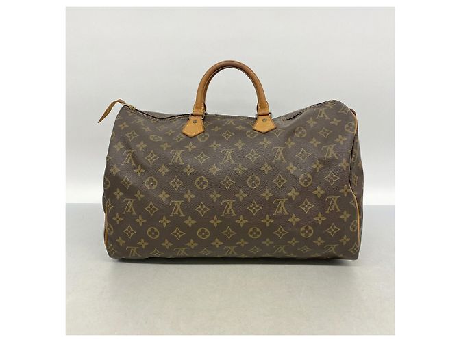 Bolsa Louis Vuitton Monogram Speedy 40 Marrom - vista 10