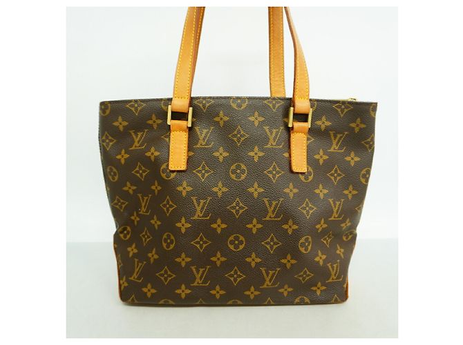Borsa Cabas Piano Monogram Louis Vuitton M51148 Marrone - vista 10