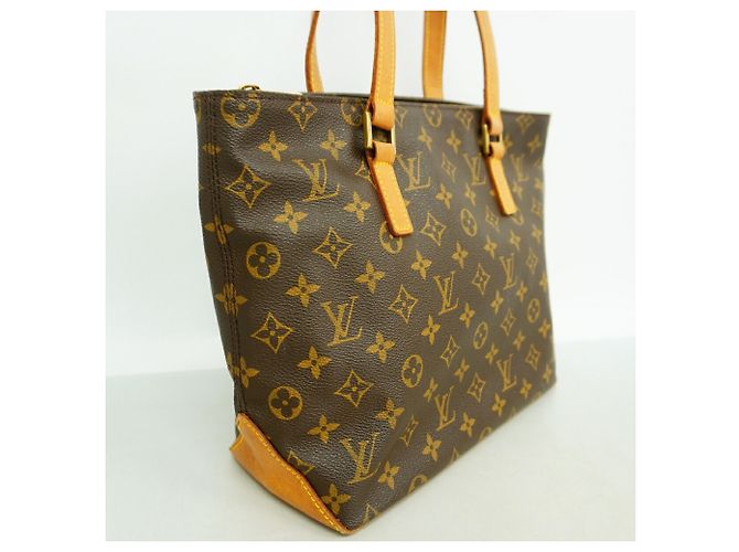 Borsa Cabas Piano Monogram Louis Vuitton M51148 Marrone - vista 2