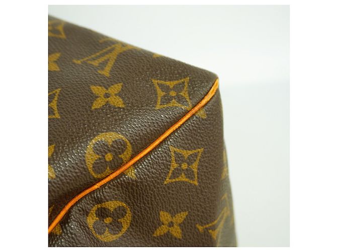 Borsa Louis Vuitton Monogram Speedy 40 Marrone - vista 11