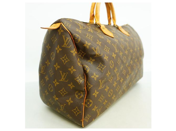 Borsa Louis Vuitton Monogram Speedy 40 Marrone - vista 2