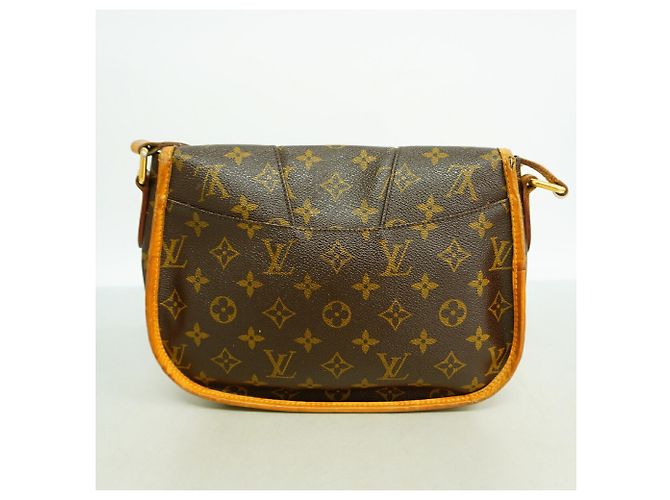 Borsa a tracolla Louis Vuitton Monogram Menilmontant PM Marrone - vista 11