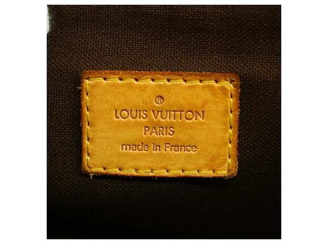 Borsa a tracolla Louis Vuitton Monogram Menilmontant PM Marrone - vista 5