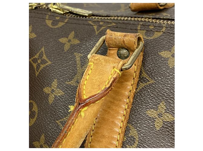 Keepall Borsa Boston Louis Vuitton Marrone - vista 10