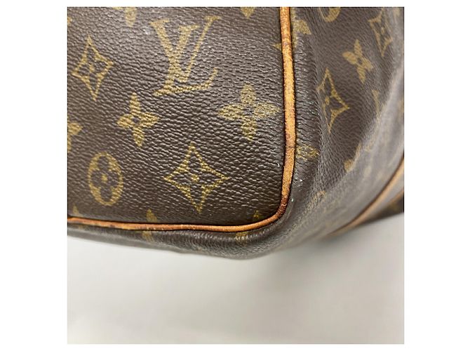 Keepall Borsa Boston Louis Vuitton Marrone - vista 6