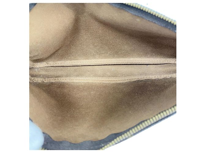 Louis Vuitton Monogram Pochette Accessoires Pouch Marrone - vista 4