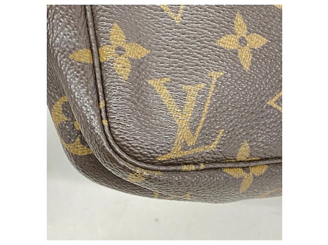 Louis Vuitton Monogram Pochette Accessoires Pouch Marrone - vista 7