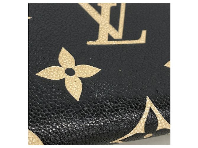 Portafoglio Zippy Louis Vuitton Monogram Empreinte Bicolor Nero Beige - vista 7
