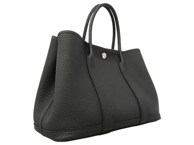 Hermès Hermes Garden TPM Tote Bag Schwarz - Ansicht 2