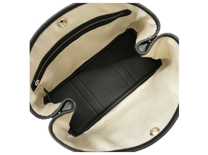 Hermès Hermes Garden TPM Tote Bag Schwarz - Ansicht 4