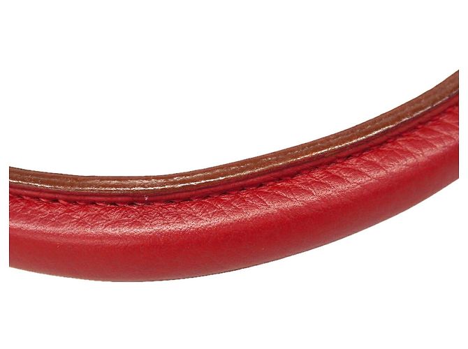 Hermès Borsa Hermes Kelly 28 Togo in Rouge Vif Rosso - vista 9