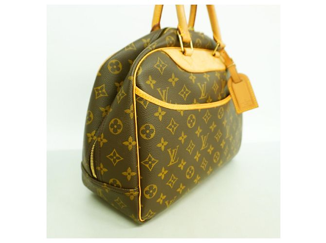 Borsa Louis Vuitton Monogram Deauville Marrone - vista 2