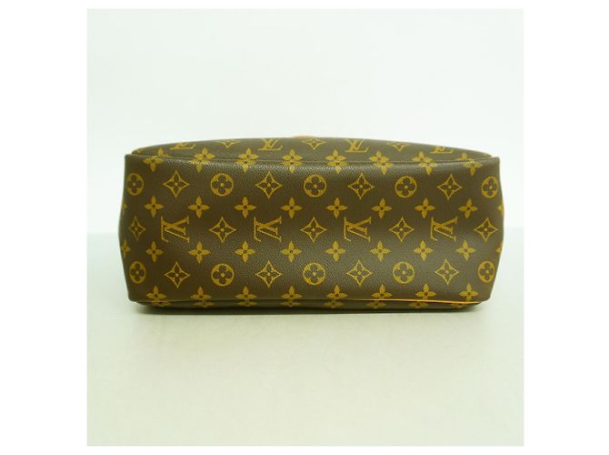 Borsa Louis Vuitton Monogram Deauville Marrone - vista 3