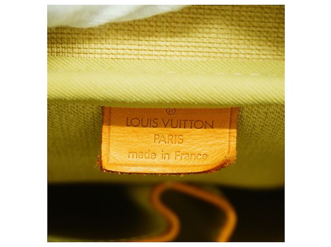 Borsa Louis Vuitton Monogram Deauville Marrone - vista 5