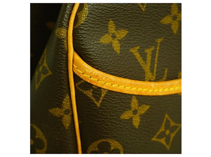 Borsa Louis Vuitton Monogram Deauville Marrone - vista 6