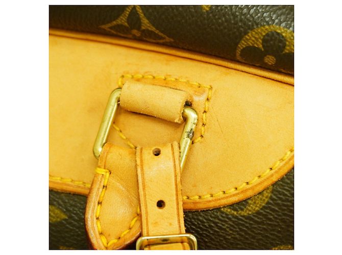 Borsa Louis Vuitton Monogram Deauville Marrone - vista 7