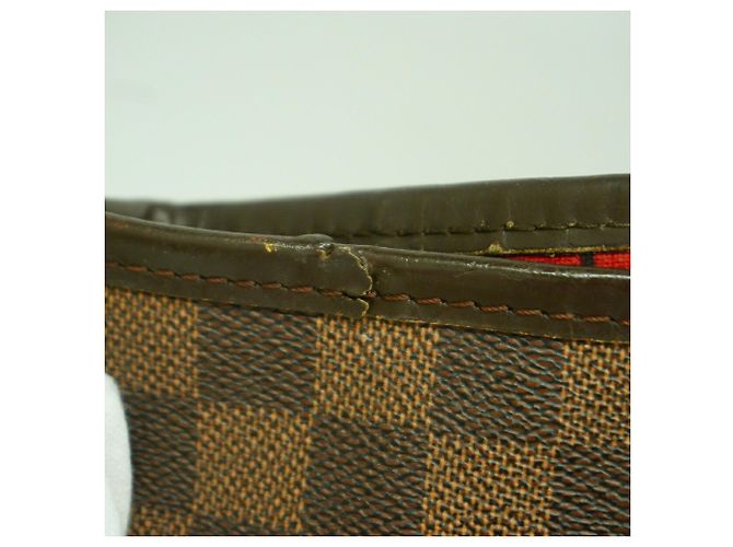 Borsa Tote Louis Vuitton Damier Neverfull MM N51105 Ebene Damier ebene - vista 7