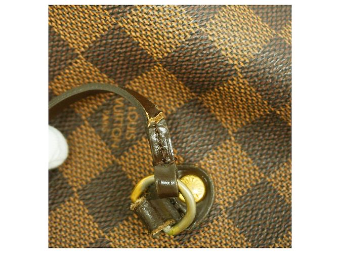 Borsa Tote Louis Vuitton Damier Neverfull MM N51105 Ebene Damier ebene - vista 8