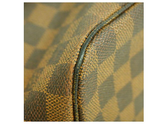 Borsa Tote Louis Vuitton Damier Neverfull MM N51105 Ebene Damier ebene - vista 9
