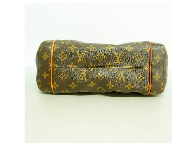 Borsa Tote Louis Vuitton Monogram Totally PM Marrone - vista 3