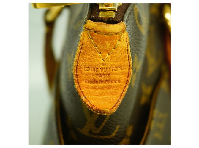Borsa Tote Louis Vuitton Monogram Totally PM Marrone - vista 5