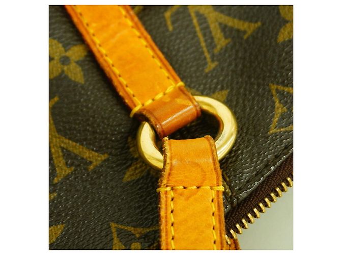 Borsa Tote Louis Vuitton Monogram Totally PM Marrone - vista 8