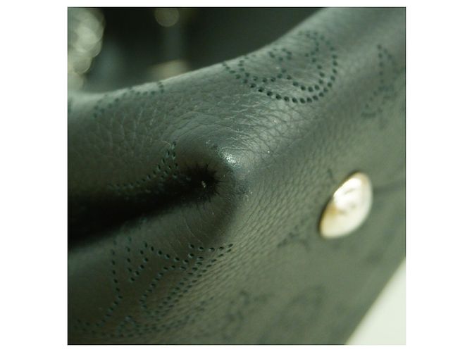 Borsa Louis Vuitton Mahina Bella Nero - vista 6