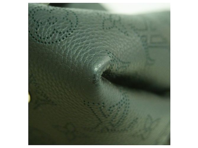 Borsa Louis Vuitton Mahina Bella Nero - vista 7