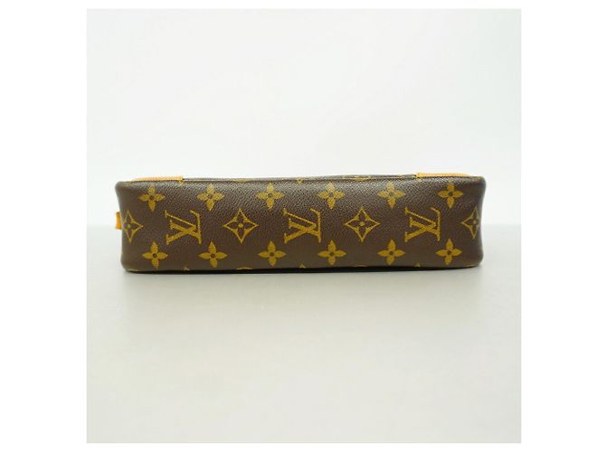 Borsa a tracolla Louis Vuitton Monogram Trocadero 27 Marrone - vista 3