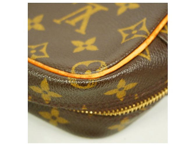 Borsa a tracolla Louis Vuitton Monogram Trocadero 27 Marrone - vista 6