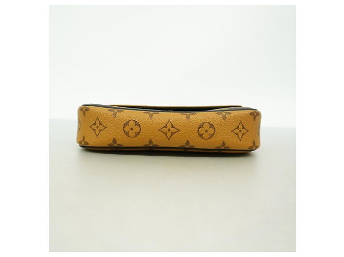 Borsa Louis Vuitton Monogram Reverse Wallet-on-Chain Ivy Marrone - vista 3