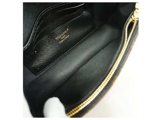 Borsa Louis Vuitton Monogram Reverse Wallet-on-Chain Ivy Marrone - vista 4