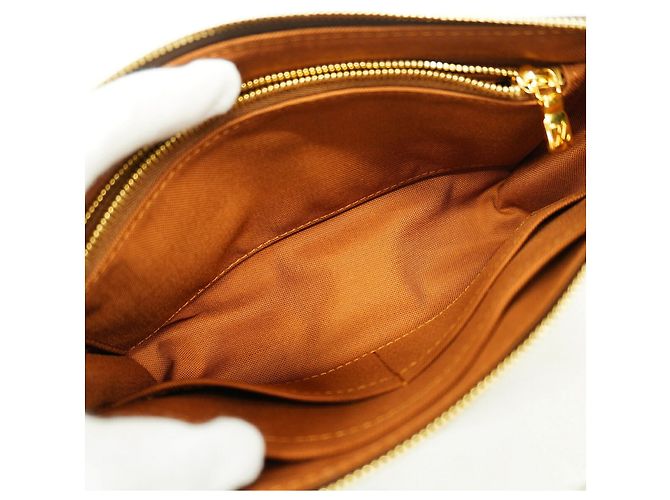 Louis Vuitton Monogram Pochette Accessoires Marrone - vista 4
