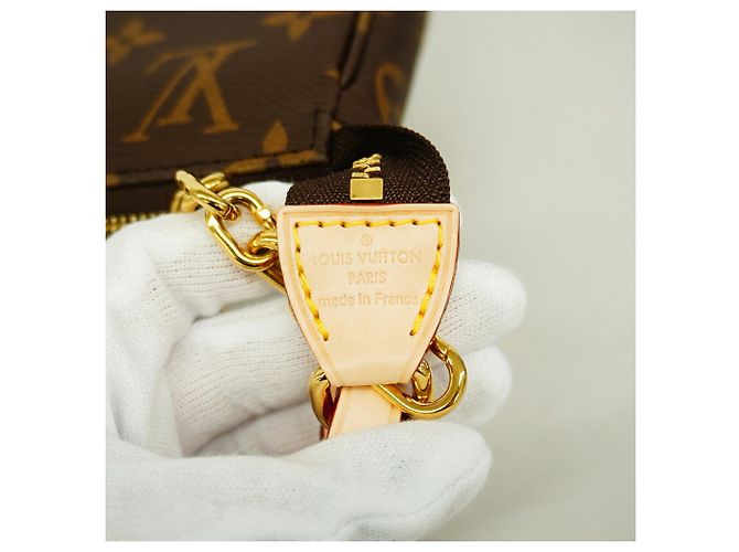 Louis Vuitton Monogram Pochette Accessoires Marrone - vista 5
